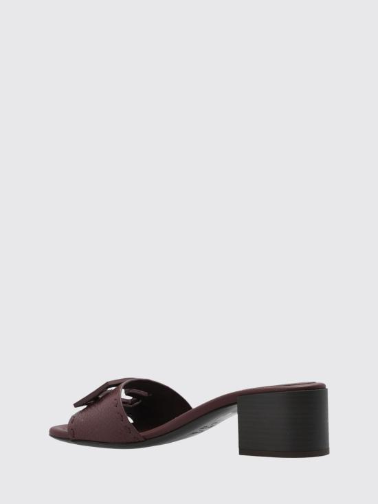 26SS 펜디 힐/펌프스 8R8862AQY2 F1TZ9 Burgundy - FENDI