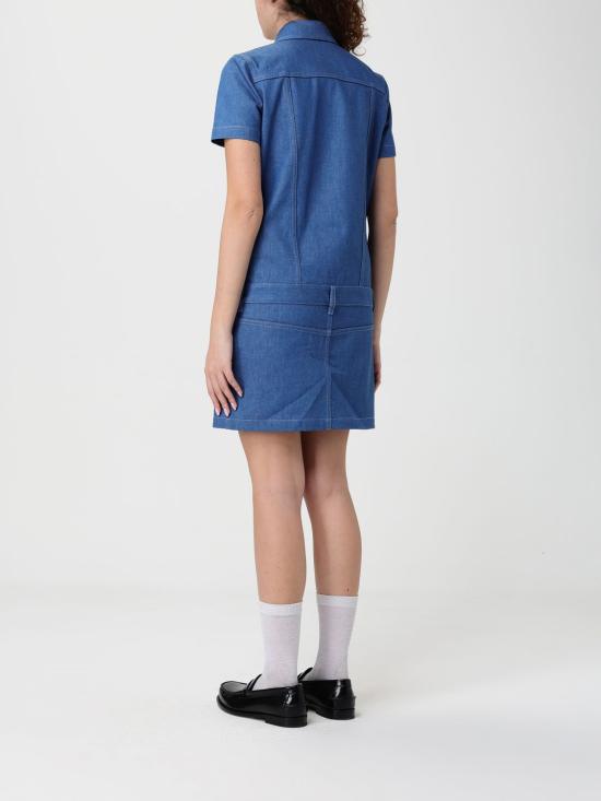 26SS 구찌 롱 원피스 847693XDDEH 4850 Blue - GUCCI