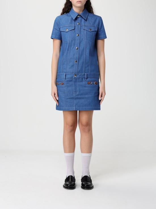 26SS 구찌 롱 원피스 847693XDDEH 4850 Blue