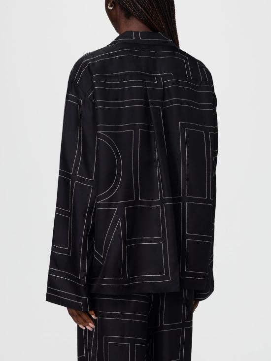 26SS 토템 셔츠 213755707 925 Black - TOTEME