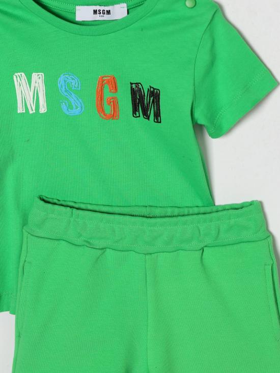 26SS [키즈] 엠에스지엠 오버롤 S6MSNBTR271 MS006 Green - MSGM
