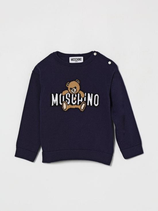 26SS [키즈] 모스키노 풀오버 M8W00JLHE62 40016 Blue