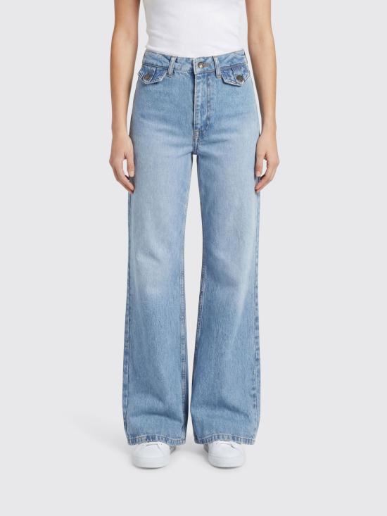 26SS 로테이트 데님 팬츠 115168 1321 Blue