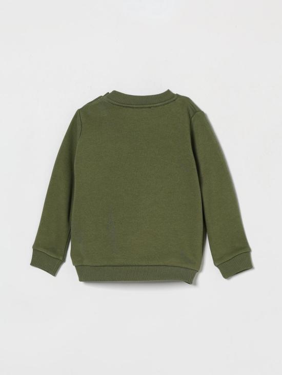 26SS [키즈] 모스키노 풀오버 MTF060LCA89 30037 Green - MOSCHINO