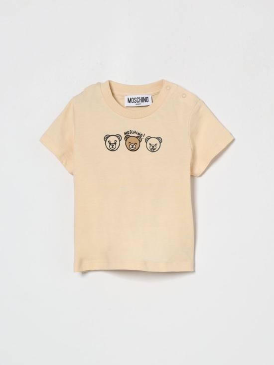 26SS [키즈] 모스키노 티셔츠 MUM04OLAA24 20404 Beige