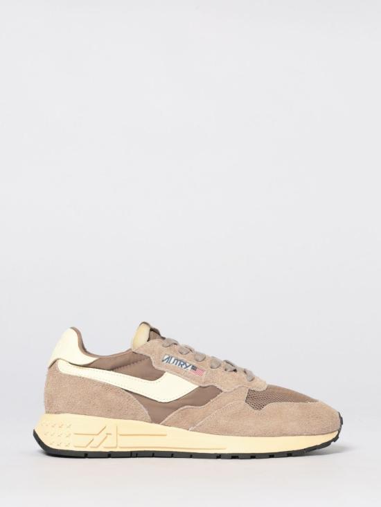 26SS 오트리 릴윈드 로우 나일론 스웨이드 스니커즈 WWLMUT43 Brown