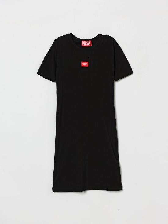 26SS [키즈] 디젤 원피스 J02636KYAZY K900 Black
