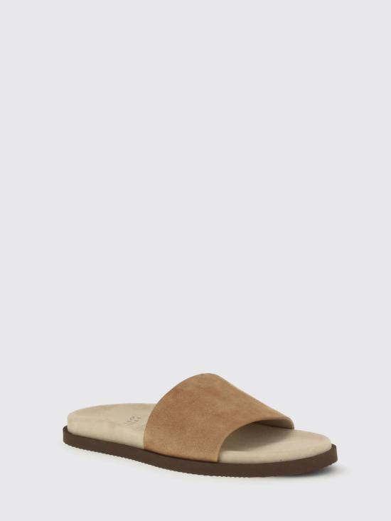 26SS 브루넬로 쿠치넬리 뮬/슬리퍼 MZUSOLY236 CHW89 Beige - BRUNELLO CUCINELLI