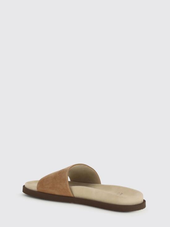 26SS 브루넬로 쿠치넬리 뮬/슬리퍼 MZUSOLY236 CHW89 Beige - BRUNELLO CUCINELLI