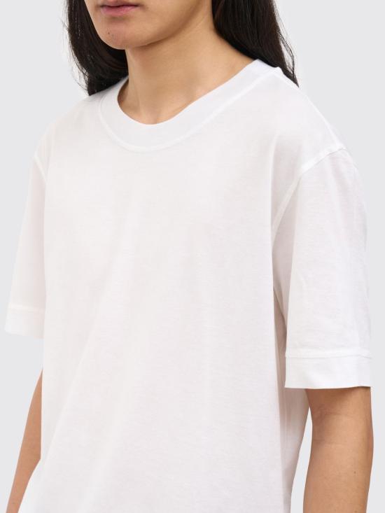 26SS 파올로페코라 반팔 티셔츠 F0224054 1101 White - PAOLO PECORA