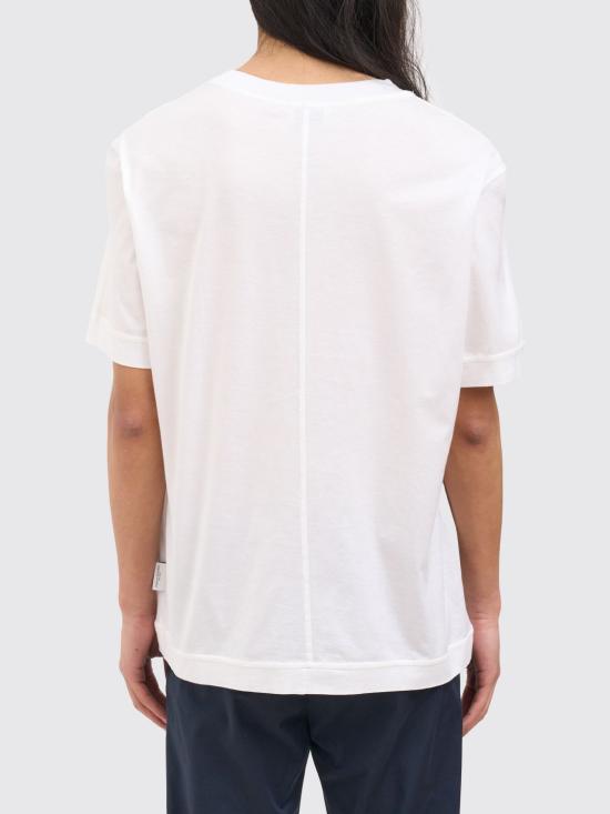 26SS 파올로페코라 반팔 티셔츠 F0224054 1101 White - PAOLO PECORA