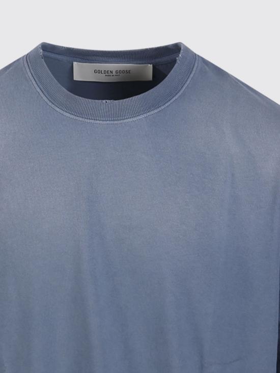 26SS 골든구스 반팔 티셔츠 GUP01873P001773 50813 Blue - GOLDEN GOOSE