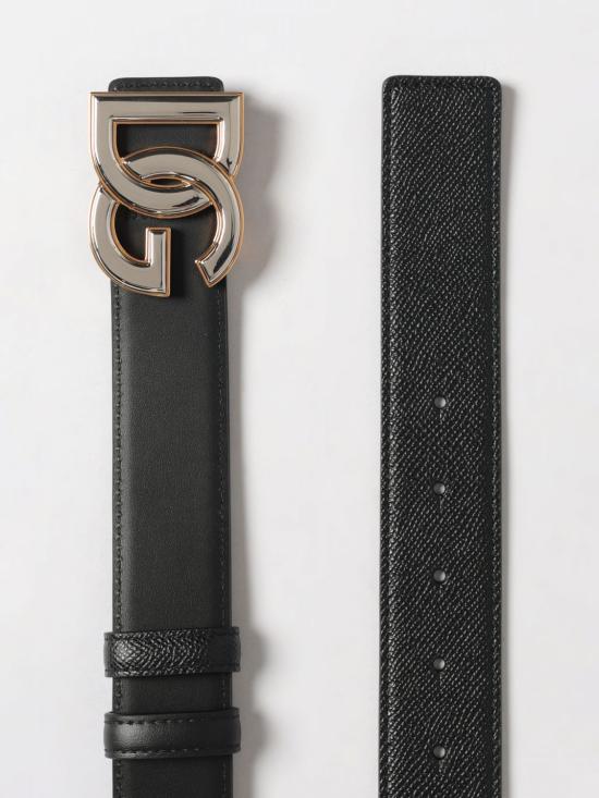 26SS 돌체앤가바나 가죽 벨트 BC4941AG651 8B956 Black - DOLCE & GABBANA