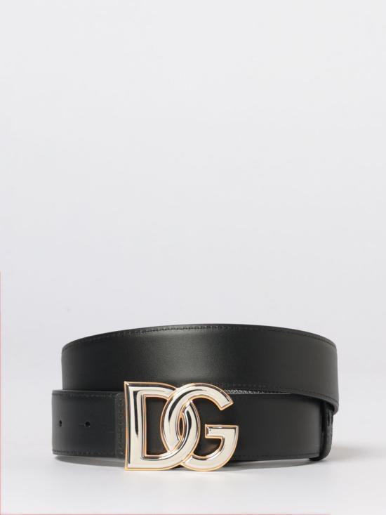 26SS 돌체앤가바나 가죽 벨트 BC4941AG651 8B956 Black - DOLCE & GABBANA