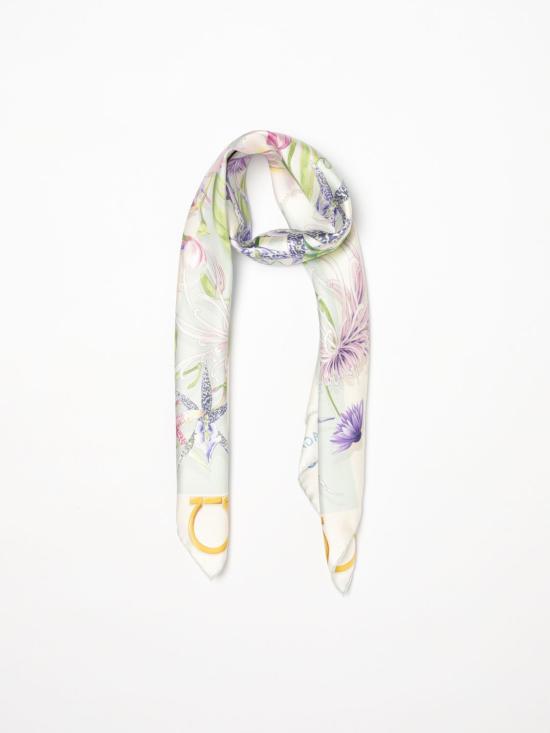 26SS 살바토레 페라가모 머플러/스카프 310225 789917 003 Gnawed Blue - SALVATORE FERRAGAMO