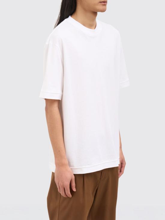 26SS 파올로페코라 반팔 티셔츠 F0124096 1101 White - PAOLO PECORA