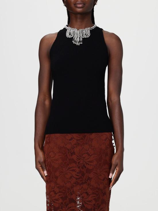 26SS 파코라반 민소매 티셔츠 26PMTO185ML0334 P001 Black