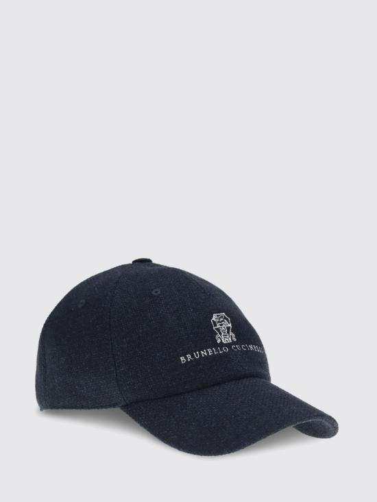 26SS 브루넬로 쿠치넬리 모자 MZ4039850 CND89 Navy