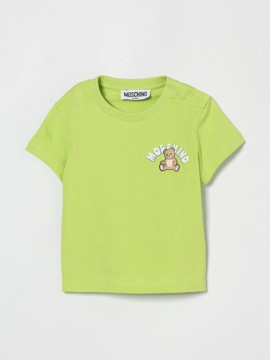 26SS [키즈] 모스키노 티셔츠 MZM047LAA01 30355 Green