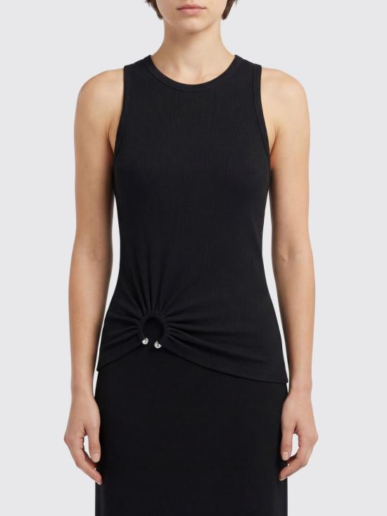 26SS 파코라반 반팔 티셔츠 24FJTE165CO0530 P001 Black