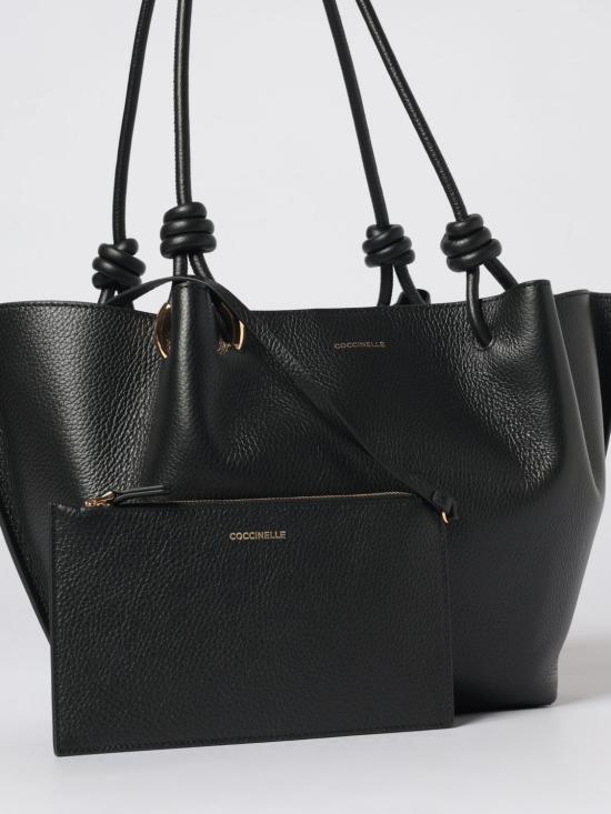 26SS 코치넬리 숄더백 E1U07110201 001 Black - COCCINELLE