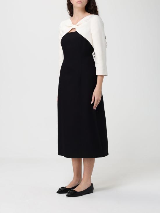 26SS 발렌티노 가라바니 롱 원피스 VAJR01CF 0NA Black - VALENTINO GARAVANI