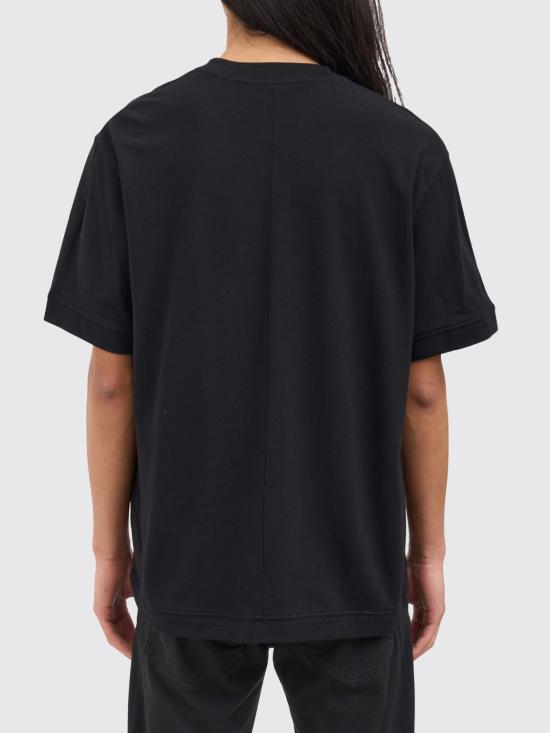 26SS 파올로페코라 반팔 티셔츠 F0124096 9000 Black - PAOLO PECORA