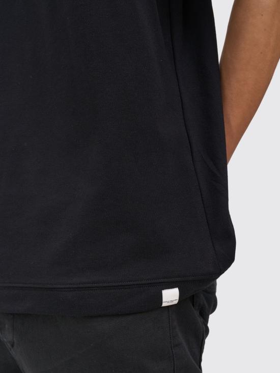 26SS 파올로페코라 반팔 티셔츠 F0124096 9000 Black - PAOLO PECORA