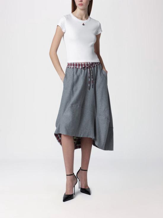 26SS 비비안웨스트우드 베이비 페루 티셔츠 1G010019J009C A401 White - VIVIENNE WESTWOOD