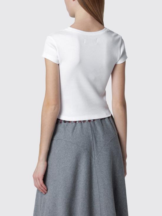 26SS 비비안웨스트우드 베이비 페루 티셔츠 1G010019J009C A401 White - VIVIENNE WESTWOOD