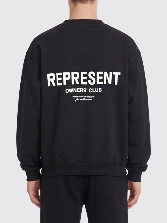 26SS 리프레젠트 긴팔 티셔츠 OCM41115 001 Black - REPRESENT