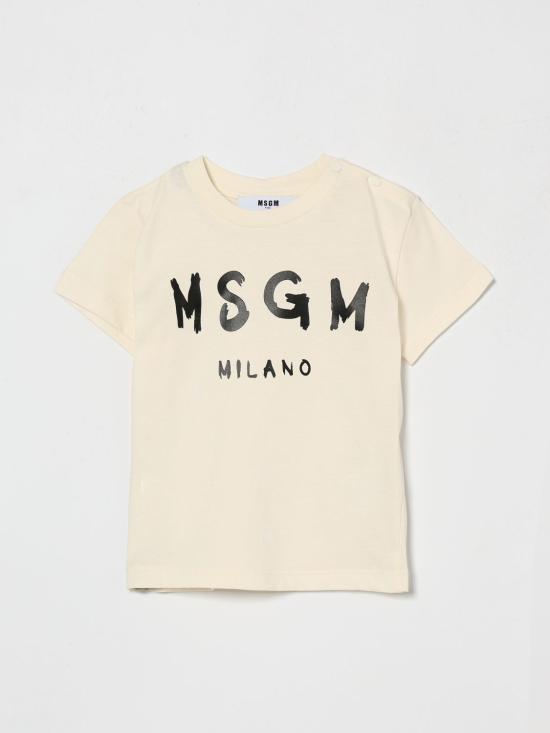26SS [키즈] 엠에스지엠 티셔츠 S6MSUNTH266 013 Beige
