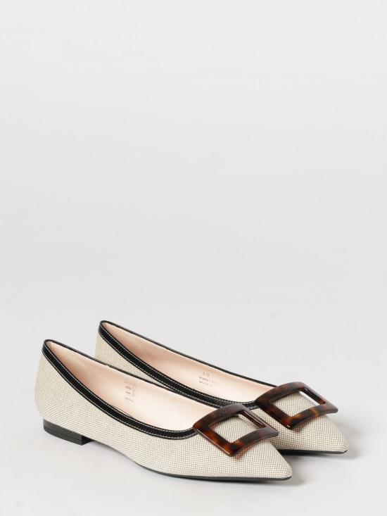 26SS 로저비비에 플랫 슈즈 RVW57544540UYA 9R21 Beige - ROGER VIVIER