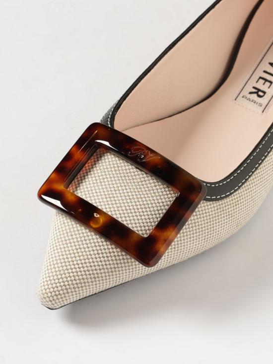 26SS 로저비비에 플랫 슈즈 RVW57544540UYA 9R21 Beige - ROGER VIVIER