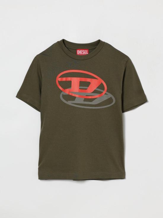 26SS [키즈] 디젤 티셔츠 J0260100YI9 K511 Military