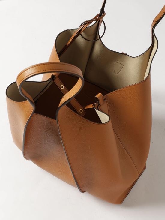 26SS 토즈 T 타임리스 미니 쇼핑백 XBWTSBA0300Q8E S410 Brown - TODS