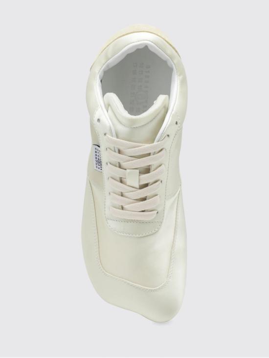 26SS MM6 메종마르지엘라 사틴 팩토리 스니커즈 S59WS0248P7563 T1010 White - MM6 MAISON MARGIELA