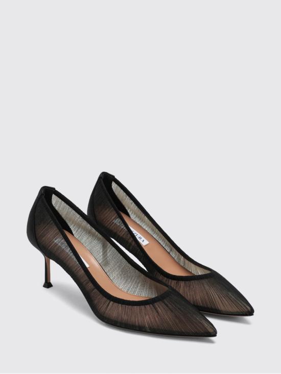 26SS 아쿠아주라 힐/펌프스 VLEMIDP0TST 000 Black - AQUAZZURA