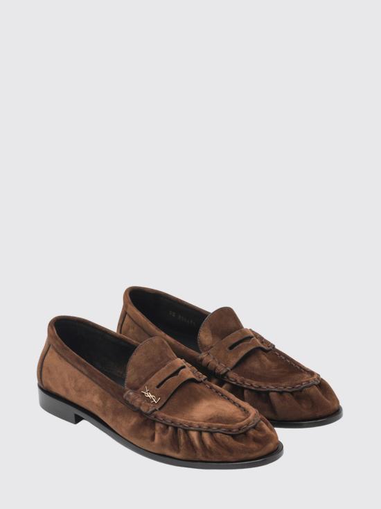 26SS 생로랑 로퍼 83947127DTT 2319 Tobacco - SAINT LAURENT