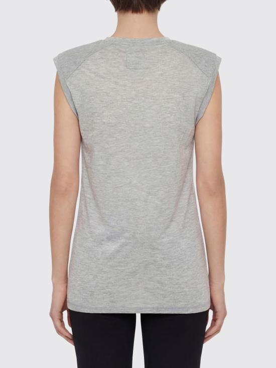 26SS 세미쿠튀르 반팔 티셔츠 Y6SJ52 X28 Grey - SEMI-COUTURE