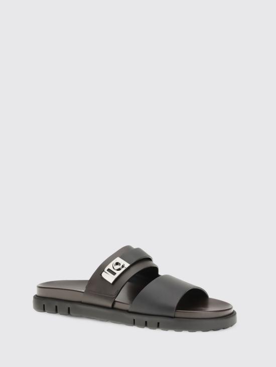 26SS 살바토레 페라가모 뮬/슬리퍼 789256 001 Black - SALVATORE FERRAGAMO