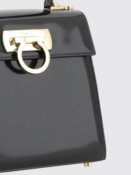 26SS 살바토레 페라가모 토트백 749021 290 Black - SALVATORE FERRAGAMO