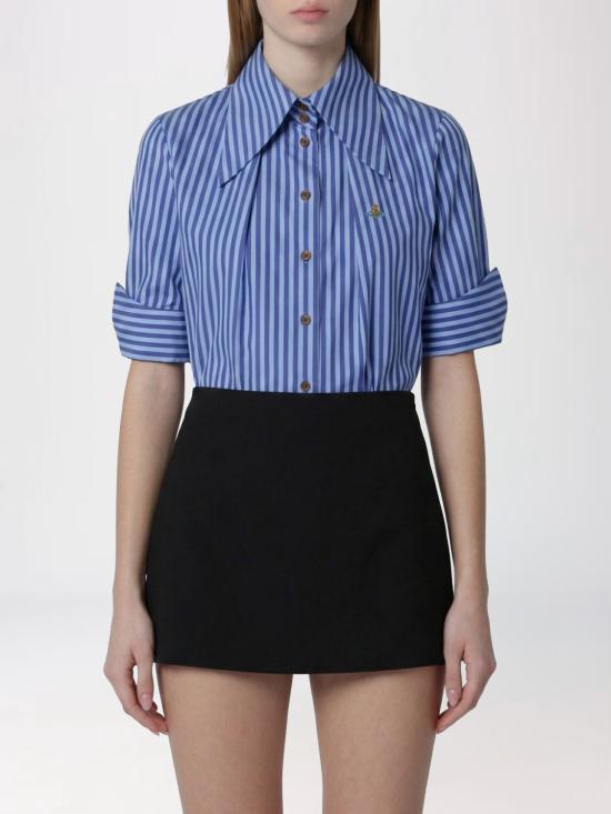 26SS 비비안웨스트우드 셔츠 15010066W018S K204 Blue