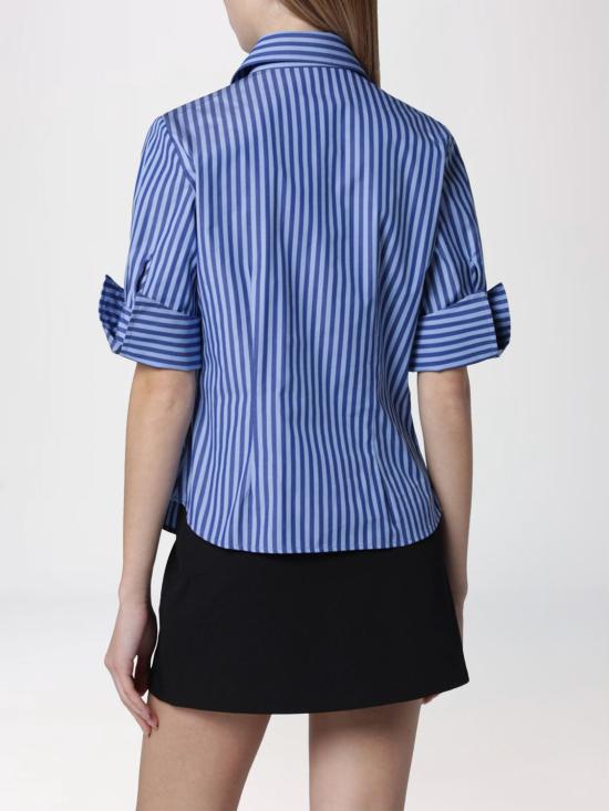 26SS 비비안웨스트우드 셔츠 15010066W018S K204 Blue - VIVIENNE WESTWOOD