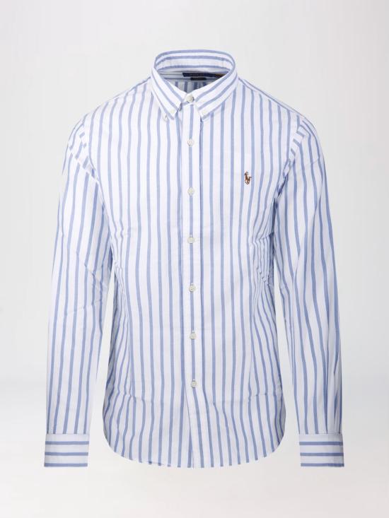 26SS 폴로 랄프로렌 긴팔 셔츠 710938684 001 White - POLO RALPH LAUREN