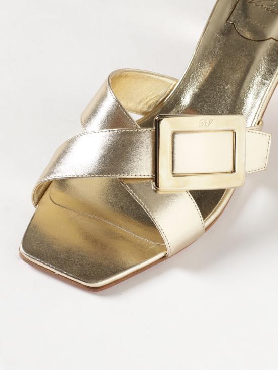 26SS 로저비비에 힐/펌프스 RVW82045010KAC G005 Gold - ROGER VIVIER