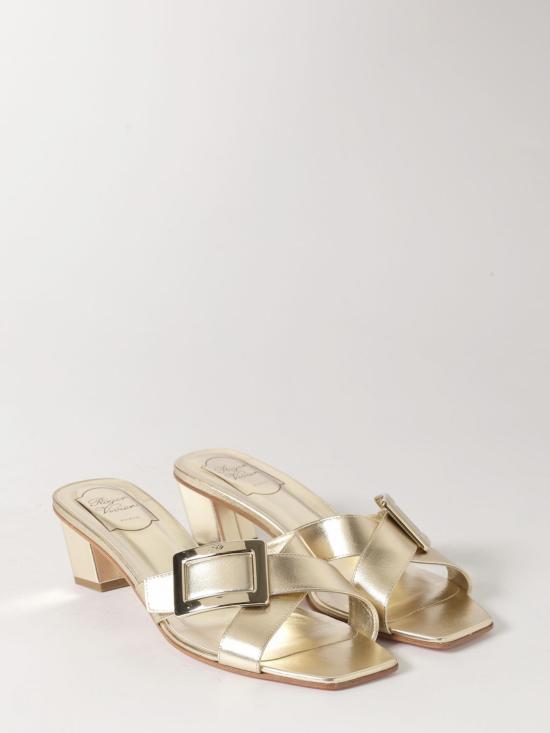 26SS 로저비비에 힐/펌프스 RVW82045010KAC G005 Gold - ROGER VIVIER