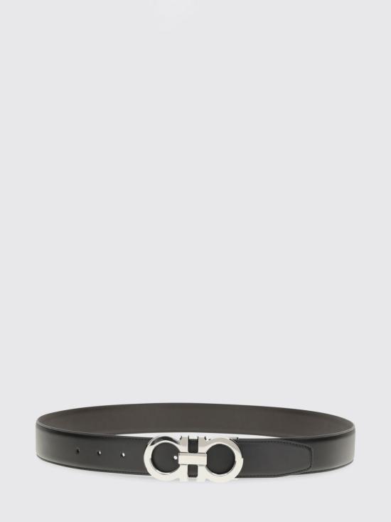 26SS 살바토레 페라가모 가죽 벨트 679710 686671 014 Black - SALVATORE FERRAGAMO