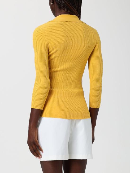 26SS 엘리자베타프랜치 폴로 티셔츠 MK86B61E2 EV4 Yellow - ELISABETTA FRANCHI