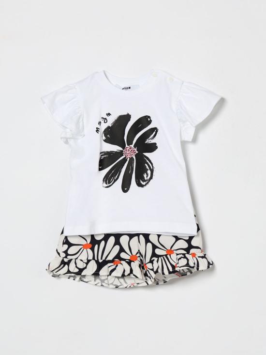 26SS [키즈] 엠에스지엠 오버롤 S6MSNGTR270 001 White